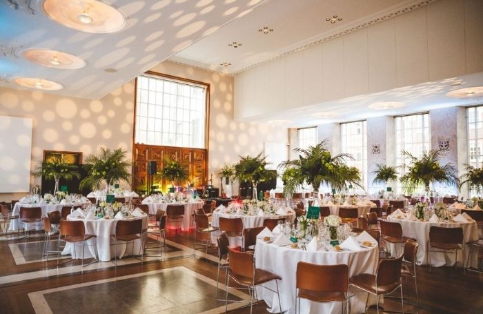 Table plan for RIBA summer event