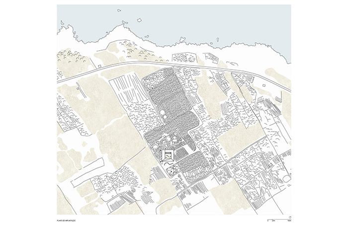 Adega Pico Winery and Hotel location planjpg