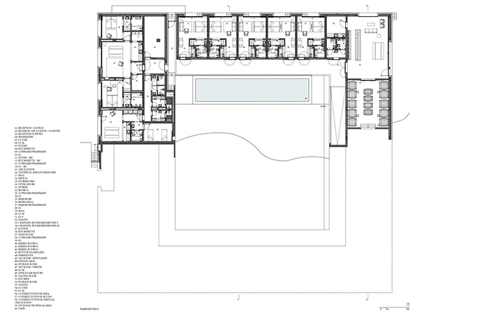 Adega Pico Winery and Hotel ground floor planjpg