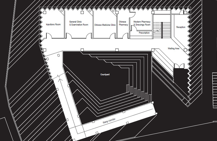 AndongHospitalsiteplandiagramtwojpg