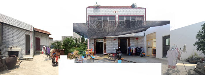 The Yard in Liu Brothers’ Family House, Shigushan Village