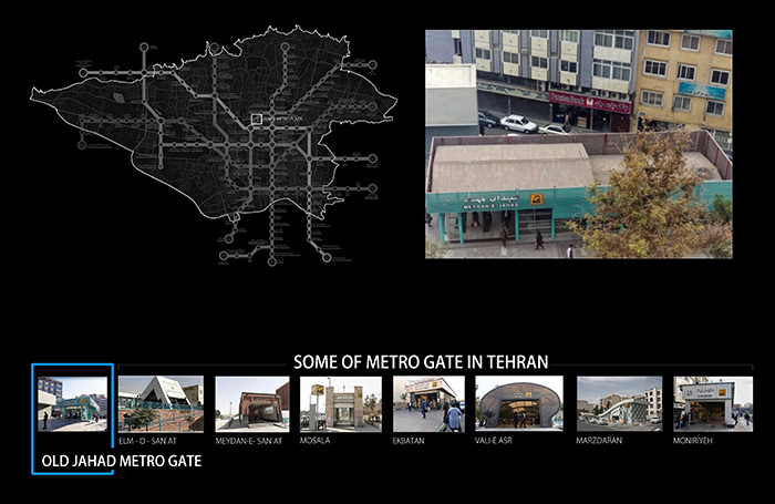 Jahad Metro Plaza location plan and old designjpg