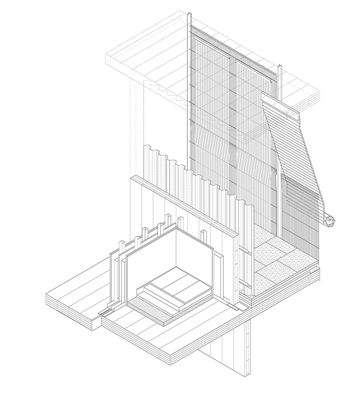 Modulus Matrix isometric cross section drawing of an apartmentjpg