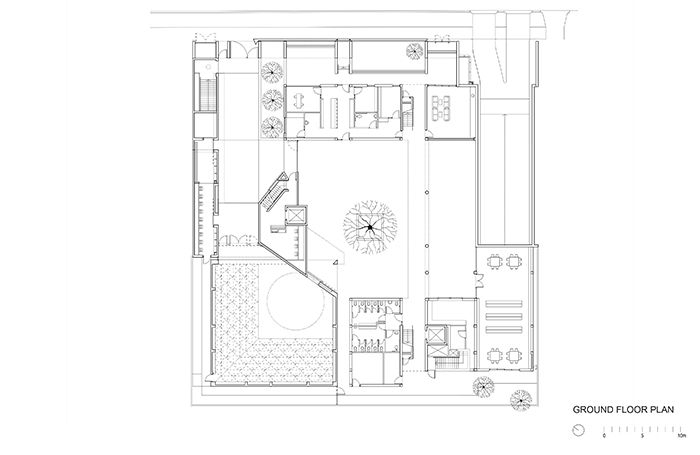 Punchbowl Mosque ground floor plan drawingjpg