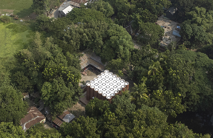 Aerial view of Shah Muhammad Mohsin Khan Mausoleumjpg