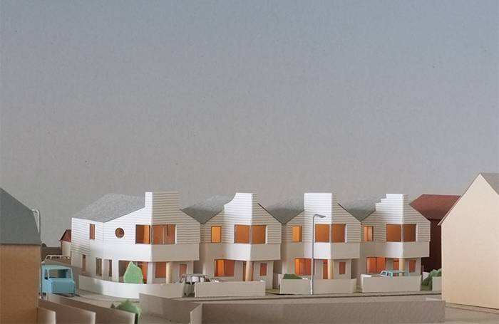 David Eland Four Houses by the Sea OEB Arrant Landjpg