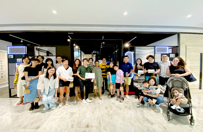 Tour group at Hysan Placejpg