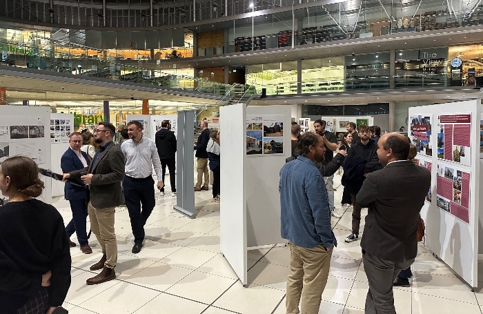Architects at the FANN exhibition opening night in Norwichjpg