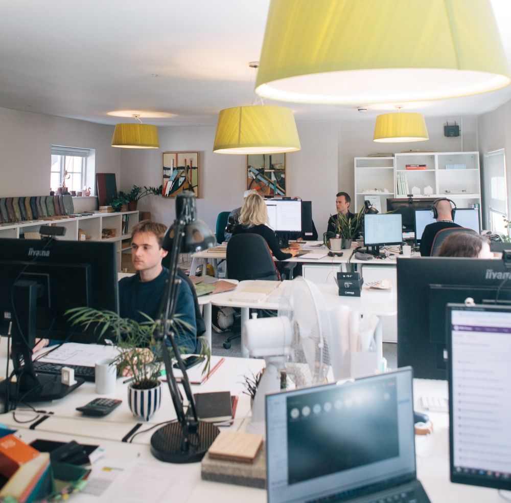 Architects working in the office HudsonArchitectsjpg