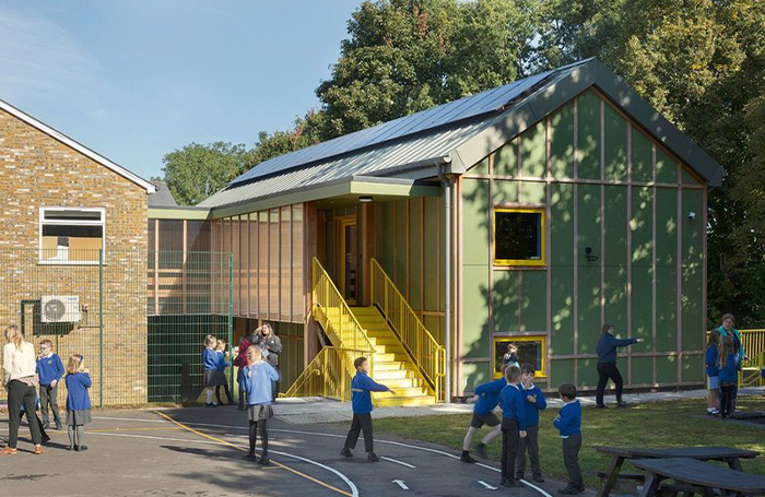 Heathlands school for deaf children front exterior Rachel Ferrimanjpg