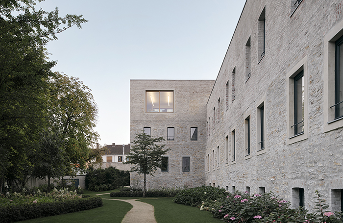Jacoby Studios building and outside green spacejpg