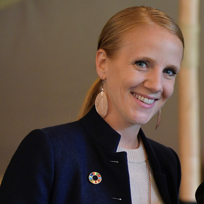 Jonelle Simunich smiling to camerajpg