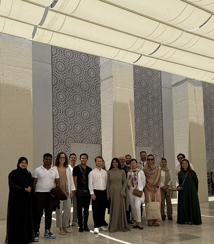 RIBAMembersgatheredatAbrahamicFamilyHouseTourAbuDhabi2025jpg