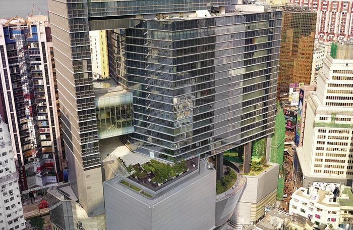 Hysan Place illustrating the sky gardens within the Causeway Bay area photo by Grischa Rschendorf j
