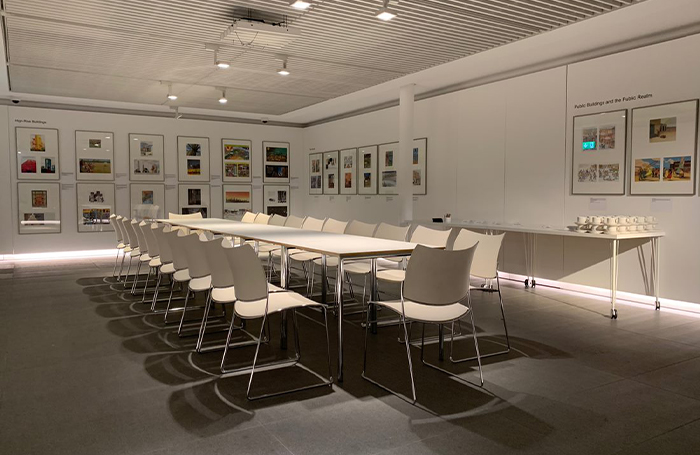 Meeting space Gallery Two RIBA North Liverpool 700x455jpg