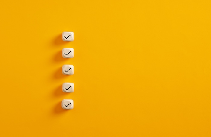 empty checklist graphic editoolkitjpeg Graphic of blank checklist on yellow background