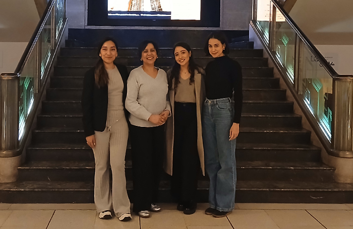four female leaders in front of RIBA stairs 700x455jpg