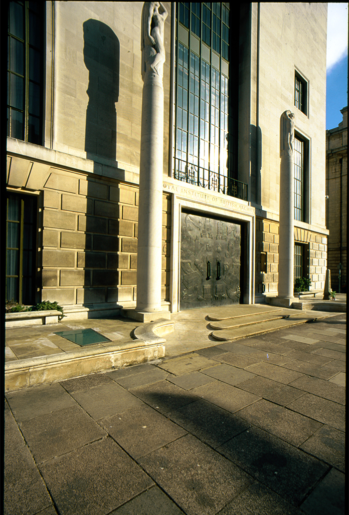 RIBA 66 Portland Place entrance with rampjpg