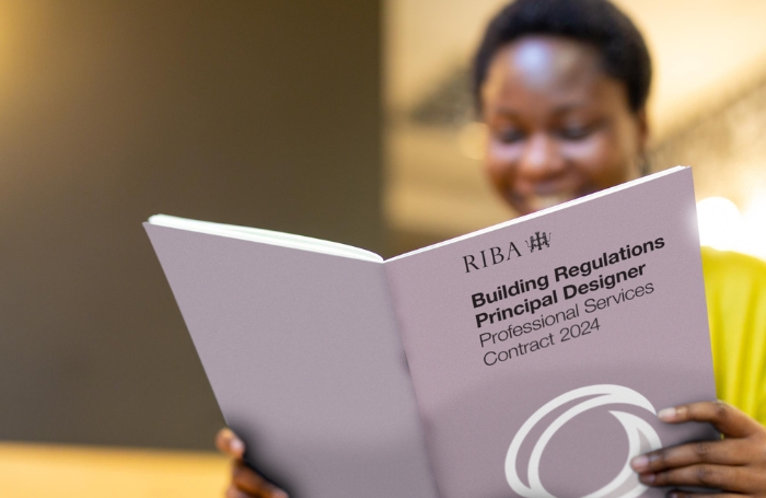 A woman reading a contract with blurred backgroundjpg