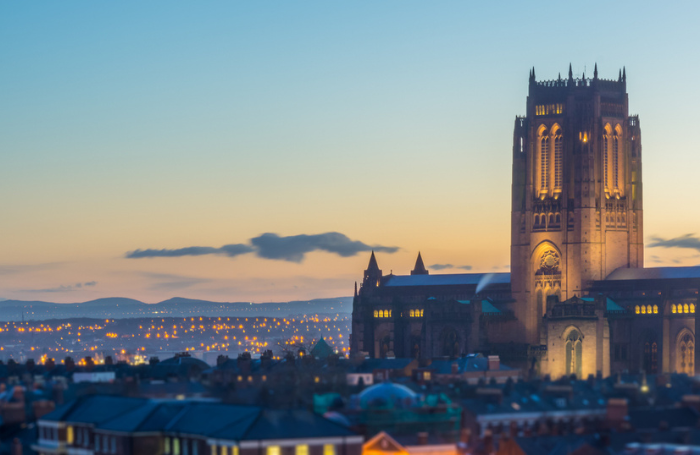 Liverpool Anglican Cathedral at sunsetpng