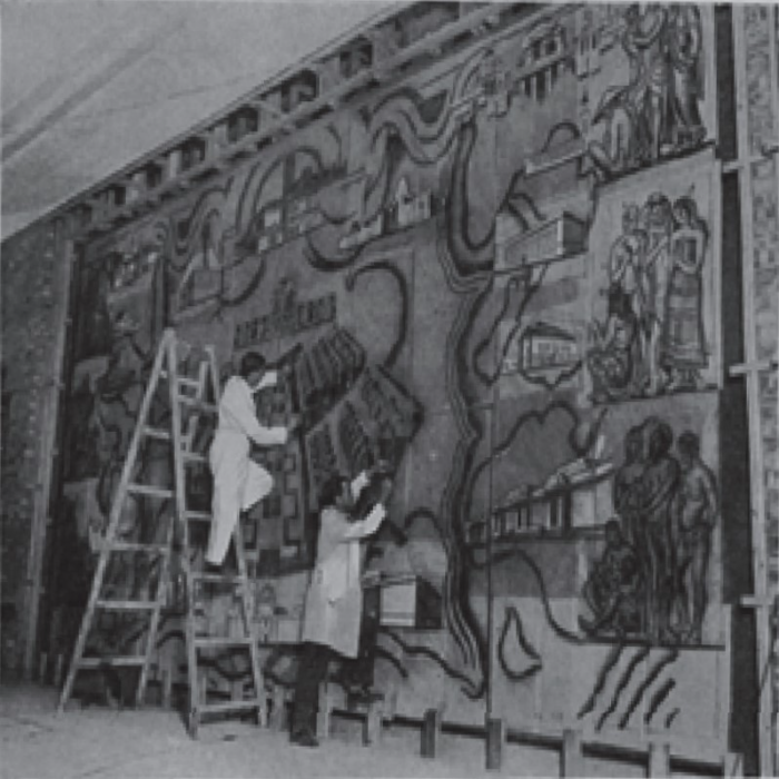 Painting the Jarvis Hall photographpng