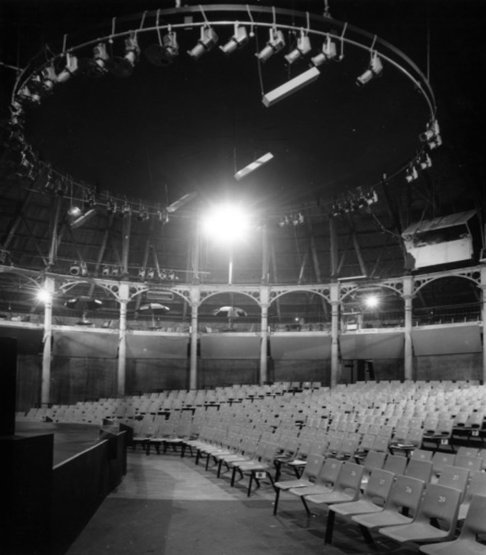 Roundhouse interior editoolkitpng Interior of the Roundhouse venue, London