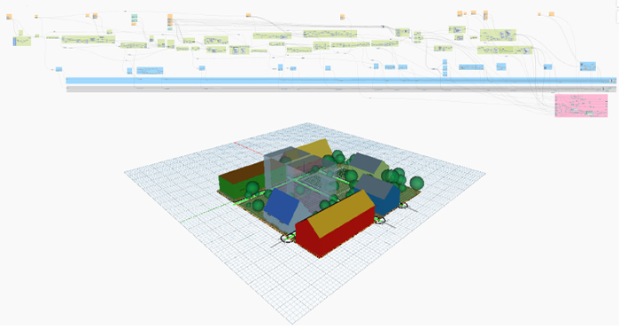 Urban design generative model of houses 700jpg