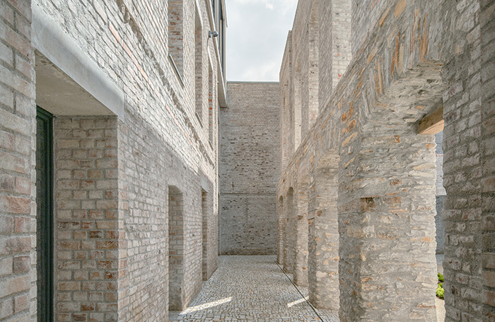 Jacoby Studios outdoor walkway archesjpg