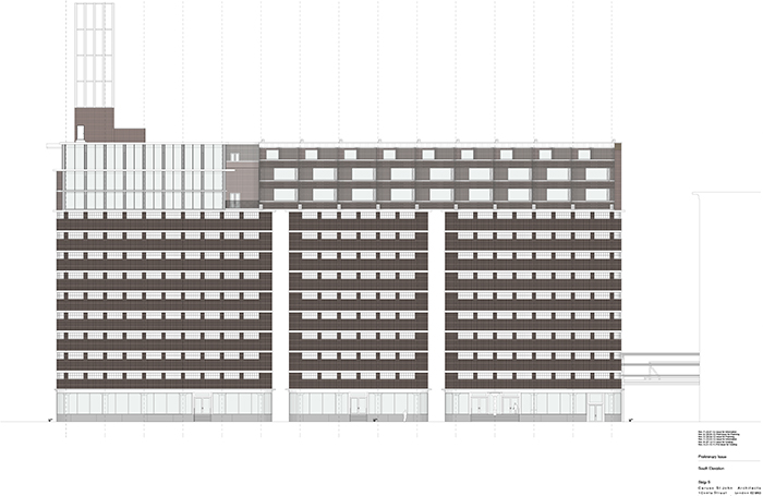 Veemgebouw cross section drawingjpg