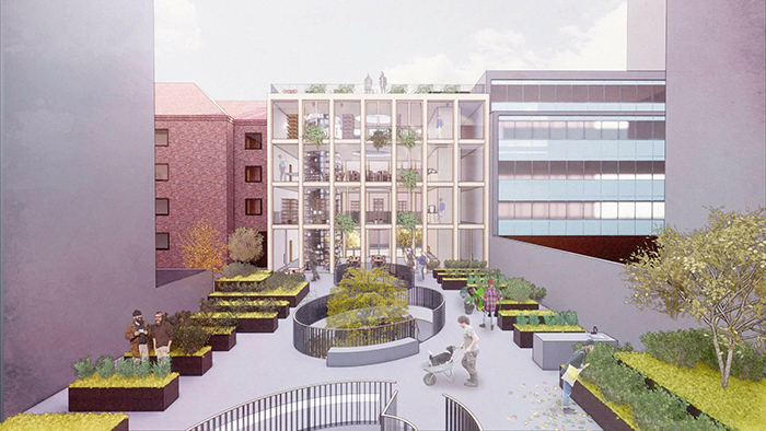 Garden view, Nourishment by Morten Jensen - RIBA Studio Part 1