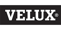 Black blox logo with word VELUX in white